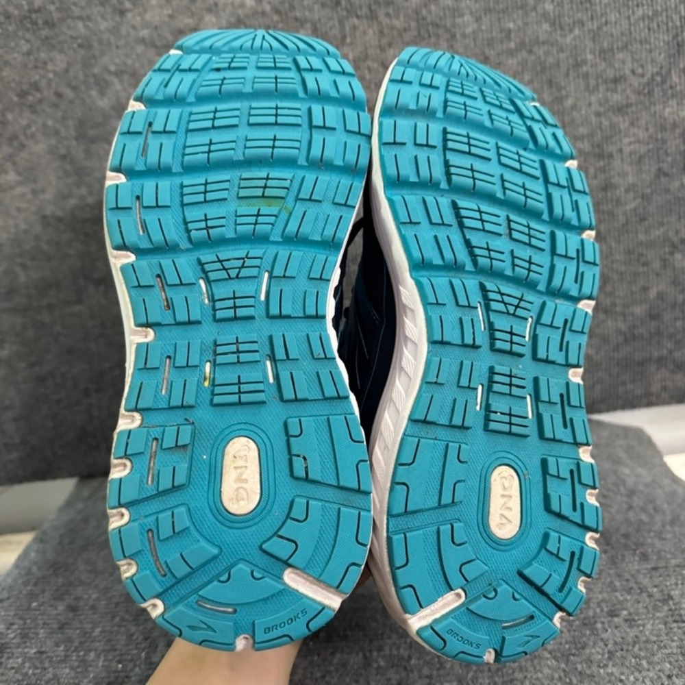 Brooks Addiction 13 Womens Running Shoes Navy Teal Purple Stability Sneakers 10 - Picture 7 of 9